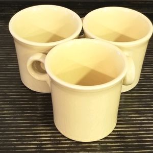 *(3) Fiesta Homer Laughlin HLC Fiestaware Mugs